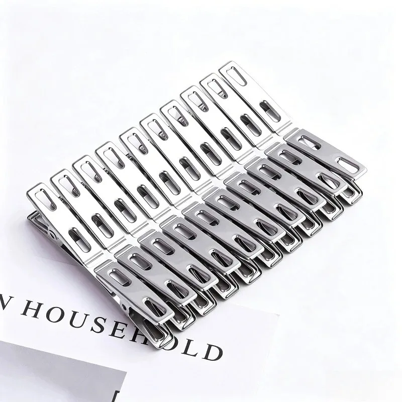 20 adet Paslanmaz Çelik Çamaşı - Binder Clip Assorted incelemesi ve fiyatı