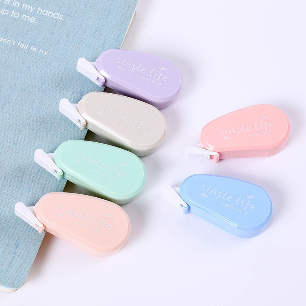 6 adet/takım sessiz düzeltme b - Correction Tape Roller incelemesi ve fiyatı